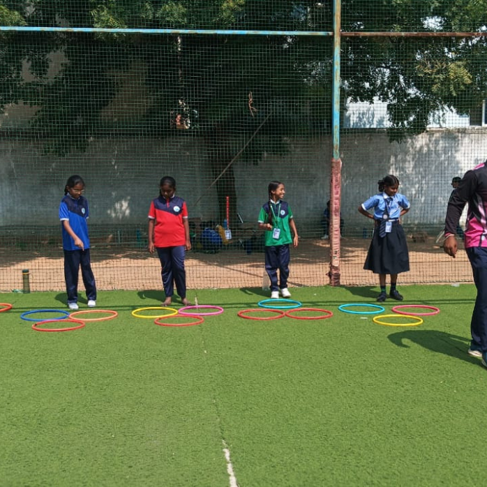 Primary school students Class 1 to 5 at Darsh Universal School
